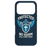 Protected No Harm Will Come Near Christian Psalm 91 Navy Case for iPhone 17 Pro