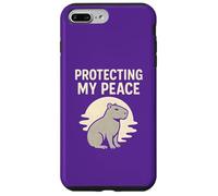 Protecting My Peace Capybara Retro Case for iPhone 7 Plus/8 Plus