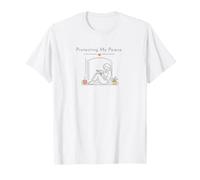 Protecting My Peace Self Care Graphic Shirt for Introverts T-Shirt