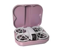 Protection Box for DJI NEO, Magnetic Suction Cover with 8 Strong Magnet, Charging Pot, Bottom Heat Dissipation Port, Comfotable Grip, Scratch-proof Lunch Box, Drone Accessories (Cherry Blossom Powder)