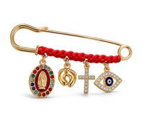 Protection Brooch for Pregnancy, Evil Eye Maternity Safety Pin Jewelry Gift (1PCS)