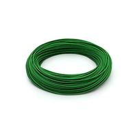 Protection cable 2 Meters Flame Retardant Insulated Cable Heat Resistant Silicone Wire High Temperature Resistant Glass Fiber Braided Silicone Resin Cable earth wire ( Color : Green , Size : 1.5mm 15A