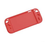 Protection Case for Switch2 Silicone, Shock Absorbing Design with Precise Functional Cutouts (Red)