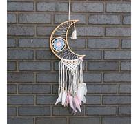 Protection Dream Catcher Macrame Moon