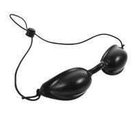 Protection Eye Mask with Adjustable PVC Comfort for Beauty Treatments | Black , Ergonomic Light Shield for Eyebrow Shaping and Indoor Use, Suitable Random Style