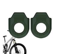 Protection for bicycle crank arm, lightweight and shockproof protective cover, cover to protect the bicycle crank, for road and city, outdoor, cycling, biking, trailing, commuting, long tours