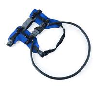 Protection Halo for Blind Dog, Comfortable, Lightweight with Adjustable Strap, Ideal for Dogs 4-10Kg, Neck Size 28-40Cm, Blue Dog Protection Halo Harness