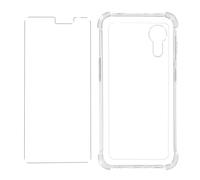 Protection Pack Galaxy Xcover 5 Soft Case and Tempered Glass