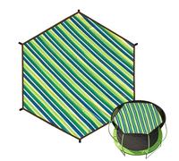 Protection Pour Ressorts de Trampoline - Imperméable et Robust, Accessories de Sport Extérieur Loisirs, Saut Jardin Jeux d' Fitness Familiale, Bord de Sécurité Rembourré, Blue