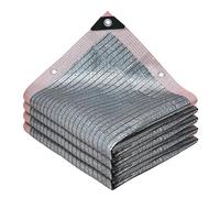 Protection Reflective Shade Cloth with Grommets for Outdoor Use - Lightweight Sunshade Netting for Cars Pets RVs - Weather-Resistant and Versatile