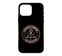 'Protection' Sigil Magick Design Case for iPhone 16 Pro Max