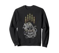 Protection Tattoo Muay Thai Sak Yant Tiger Warrior Sweatshirt
