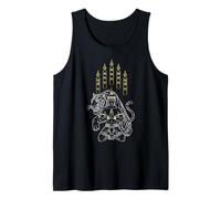 Protection Tattoo Muay Thai Sak Yant Tiger Warrior Tank Top