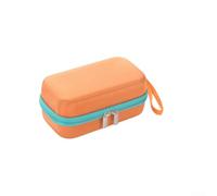 Protective 3D Pen Case Shockproof EVA Hard Box for 3Doodler Essentials with Organiser for Refill Packs and Charger Blue(Orange)