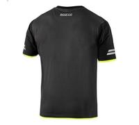 Sparco Tech T-Shirt 02416GSGF3 - Reflective Details - Tucson Grey/Yellow - L