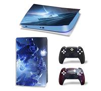 Protective Anime For PS5 Digital Edition Skin For Console And Controllers Vinyl Sticker Durable, Scratch Resistant, Compatible With For P-S5 84487 Bubble-Free Residue-Free