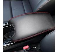 Protective Armrest Box Cover Car Armrest Box Protecting The Central Control Interior Accessories For XRV For Vezel For H-RV 2015-2022(Red-thread)