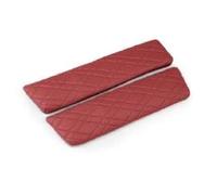 Protective Armrest Box Cover Car Center Console Armrest Protector Cushion Pad For 5 Series G30 G38 2018-2022 LHD Interior Accessories(Rosso)