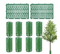 Protective Bands for Deer Logs - 10 Pieces Durable Expandable Wrap Band - Tree Protector for Trees and Plant Cover - for Outdoor Garden Yard Landscape Orchard Deer Sc