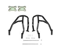 Protective bar Engine Bumper Guard Crash Bars Protector For CFMOTO 450NK NK450 Bumpers Accessories Motorcycle Falling Protection(Black- Silver)