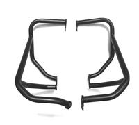 Protective bar Motorbike Accessories Motorcycle Bumper Engine Guard Crash Bar Protection For H-ONDA GoldWing 1800 GL1800 F6C 2018 2019(Black- Silver)