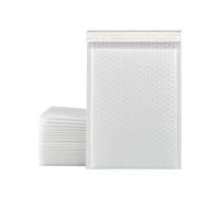 Protective Bubble Mailers, White Parcel Envelopes, 29 x 36 + 4 cm, 120 Pack