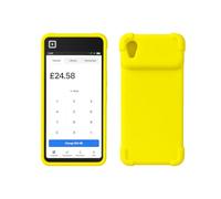 Protective Bumper Case and Screen Protector for Square Handheld (Flourescent Yellow)