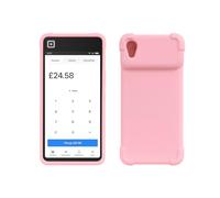 Protective Bumper Case and Screen Protector for Square Handheld (Pink)