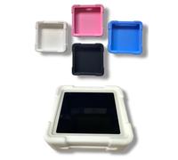 Protective Bumper Case & Screen Protector, Compatible with SumUp Solo and SumUp Solo Lite Card Payment Readers (White)