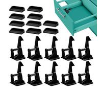 Protective Cabinet Locks, Secure Latches for Kids, Multifunctional Safety Latches, 10-Piece Safety Latch Set for Cabinets and Drawers, Perfect for Baby-Proofing Your Home and Keeping Children