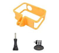 Protective Camera Case with Hollowed Openings for Unobstructed Button and Port Access Ensuring Full Functionality Impacts Resistance and Tripod Adapter Expansion Frame Action