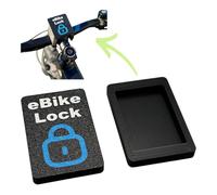 Protective Cap for Bosch eBike Display Holder Cover Protection for Contacts KIOX 300 KIOX 500 (eBikeLock_Blue)