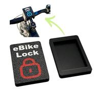 Protective Cap for Bosch eBike Display Holder Cover Protection for Contacts KIOX 300 KIOX 500 (eBikeLock_Red)