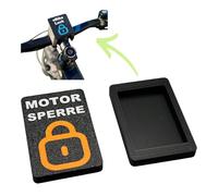 Protective Cap for Bosch eBike Display Holder Cover Protection for Contacts KIOX 300 KIOX 500 (MotorLock Orange)