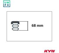 PROTECTIVE CAPBELLOW SHOCK ABSORBER 940007 FOR RENAULT NISSAN QASHQAI/+2/VAN