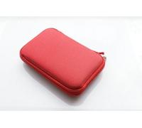 Protective Carrying Case for 2.5" Portable External Hard Disk Drive / SSD - For Western Digital/WD/Seagate/Sandisk/Toshiba/Samsung/LaCie - Space for Memory Cards and USB cable - Detachable Hand Strap