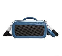 Protective Carrying Case for Bose for soundlink Max Wireless Speaker - Hard Shell EVA Bag with Accessories Pocket - Outdoor Travel Gear 28.5x10x13.5cm(Blue)