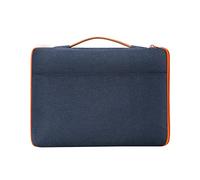 Protective Carrying Case Notebook Handbag Oxford Cloth Laptop Computer Bag Splash-proof Portable Gray / / Blue/Black Laptop Bag for Women Men Adults Teens Gray / / blue/black