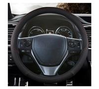 Protective Case Car Steering Wheel Cover Leather Auto Interior Accessories For Toyota For Scion IM 2016 For Auris 2013-2016 Steering Hood(Black)