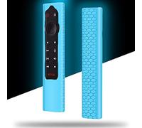 Protective Case Compatible for NVIDIA Shield Android TV Pro 4K HDR Streaming Media Player, Remote Controller Case With Shockproof Bumper Back Cover - Glowblue