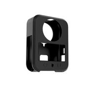 Protective Case Compatible for Osmo 360, Silicone Camera Host Cover Housing Shell Action Camera Frame Protector Panoramic Cam Cage Bracket Mount Sleeve Guard(Case Only) (black)