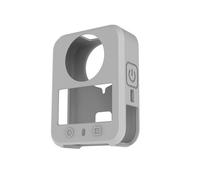 Protective Case Compatible for Osmo 360, Silicone Camera Host Cover Housing Shell Action Camera Frame Protector Panoramic Cam Cage Bracket Mount Sleeve Guard(Case Only) (grey)