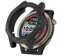 Protective Case Compatible with Amazfit Cheetah/Cheetah Pro, TPU Slim Plated Case, Shockproof Cover, All-Round Protective Case for Amazfit Cheetah/Cheetah Pro Accessories (Black)