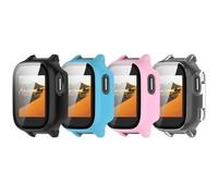 Protective Case Compatible with Cosmo JrTrack 5, PC Hard Case with Tempered Glass Film, Protective Accessories, Scratch-Resistant Case (Pack of 4)