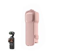 Protective Case Compatible with DJI Osmo Pocket 4 Pro/4/3, Skin-Like Texture Flip Cover with Filter Storage, Shockproof Full Body Armor for Action Camera，Pink