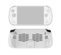 Protective Case Compatible with Legion Go S, TPU Cover Case Back with Stand, New Full Body Handheld Game Console Drop-Proof Skin Cover Slim Protector Sleeve with Non-Slip, Shockproof, Anti-Collision