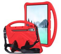 Protective Case Compatible with Lenovo Tab P12 12.7 inch（2023 TB-370/TB-371,Lightweight Sleeve with Kickstand, Handle and Strap, Shockproof Protection Protective Cover (Red)