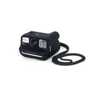 Protective Case Compatible with Polaroid GO Camera - Silicone Soft Skin-Friendly Cover, Includes Wrist Strap (Black)