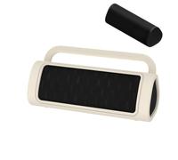 Protective Case Compatible with Sonos Roam 2 Speaker, Shockproof Soft Cover with Handle, Waterproof Skin for Portable Audio, Travel Outdoor Accessory (Beige)