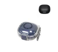 Protective Case Compatible with Soundcore P40i, Shockproof Cover with Stand and Carabiner, Waterproof Hard Shell for Earbud Charging Box，Transparent